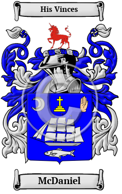McDaniel Family Crest Download (JPG) Heritage Series - 600 DPI
