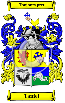 Taniel Family Crest Download (JPG) Heritage Series - 600 DPI