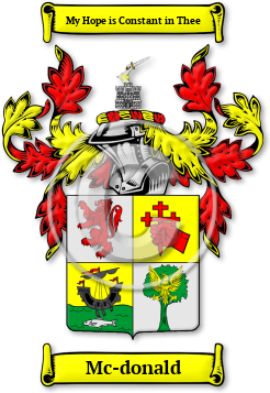 Mc-donald Family Crest Download (jpg) Legacy Series - 150 DPI