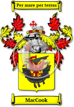 MacCook Family Crest Download (jpg) Legacy Series - 150 DPI