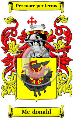 Mc-donald Family Crest Download (JPG) Heritage Series - 300 DPI
