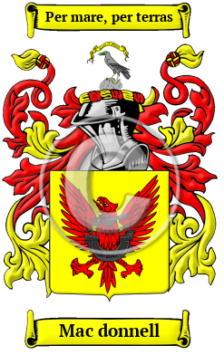 Mac donnell Family Crest/Coat of Arms