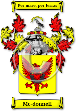 Mc-donnell Family Crest Download (JPG) Legacy Series - 600 DPI