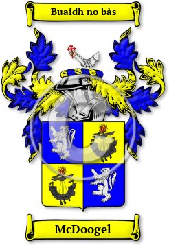 McDoogel Family Crest Download (jpg) Legacy Series - 150 DPI