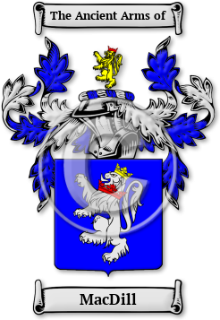 MacDill Family Crest Download (jpg) Legacy Series - 150 DPI