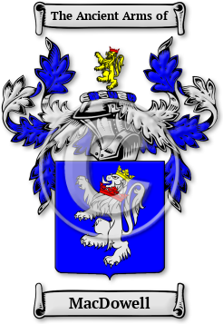 MacDowell Family Crest Download (jpg) Legacy Series - 150 DPI