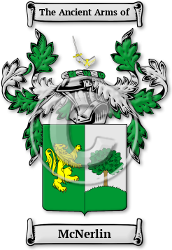 McNerlin Family Crest Download (jpg) Legacy Series - 150 DPI