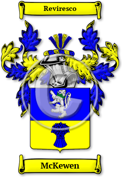 McKewen Family Crest Download (JPG) Legacy Series - 600 DPI