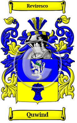 Quwind Family Crest/Coat of Arms