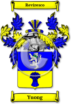 Yuong Family Crest Download (jpg) Legacy Series - 150 DPI