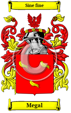 Megal Family Crest/Coat of Arms