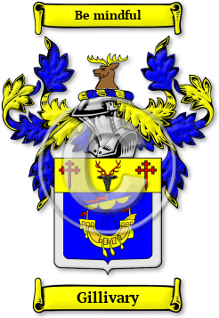 Gillivary Family Crest Download (jpg) Legacy Series - 150 DPI