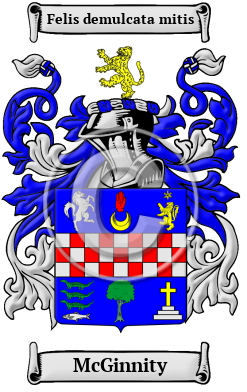 McGinnity Family Crest Download (JPG) Heritage Series - 600 DPI