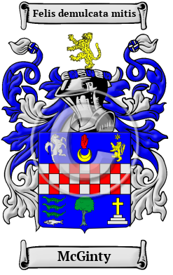 McGinty Family Crest Download (JPG) Heritage Series - 600 DPI