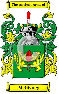 McGivney Family Crest Download (JPG) Heritage Series - 600 DPI