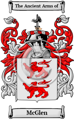 McGlen Family Crest Download (JPG) Heritage Series - 600 DPI