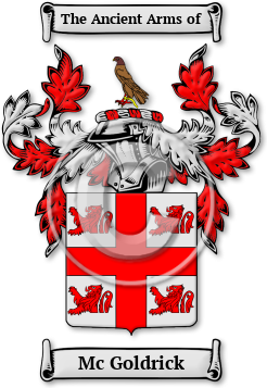 Mc Goldrick Family Crest Download (JPG) Legacy Series - 600 DPI