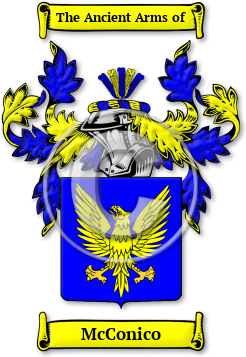 McConico Family Crest Download (JPG) Legacy Series - 600 DPI