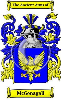 McGonagall Family Crest Download (JPG) Heritage Series - 600 DPI