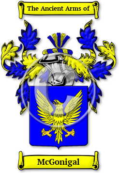 McGonigal Family Crest Download (jpg) Legacy Series - 150 DPI