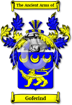 Goferind Family Crest Download (jpg) Legacy Series - 150 DPI