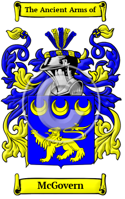 McGovern Family Crest Download (JPG) Heritage Series - 600 DPI