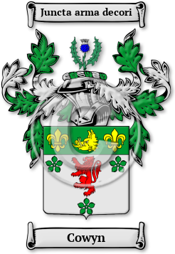 Cowyn Family Crest Download (jpg) Legacy Series - 150 DPI