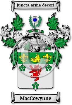 MacCowynne Family Crest Download (JPG) Legacy Series - 600 DPI