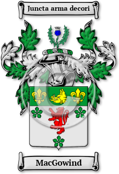 MacGowind Family Crest Download (jpg) Legacy Series - 150 DPI