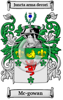 Mc-gowan Family Crest Download (JPG) Heritage Series - 300 DPI