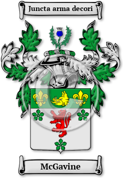 McGavine Family Crest Download (jpg) Legacy Series - 150 DPI