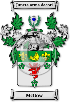 McGow Family Crest Download (JPG) Legacy Series - 600 DPI