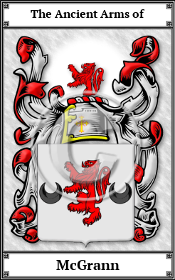 McGrann Family Crest Download (JPG)  Book Plated - 150 DPI