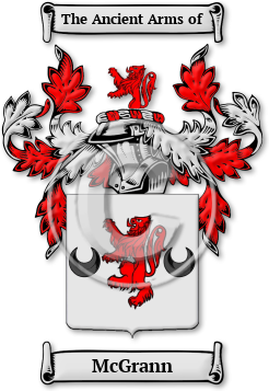 McGrann Family Crest Download (jpg) Legacy Series - 150 DPI