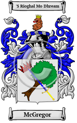 McGregor Family Crest Download (JPG) Heritage Series - 300 DPI