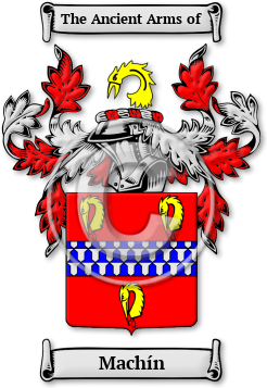 Machín Family Crest Download (JPG) Legacy Series - 600 DPI