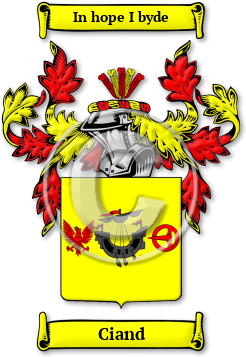 Ciand Family Crest Download (JPG) Legacy Series - 600 DPI