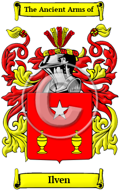 Ilven Family Crest Download (JPG) Heritage Series - 300 DPI