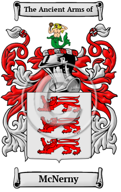 McNerny Family Crest Download (JPG) Heritage Series - 600 DPI