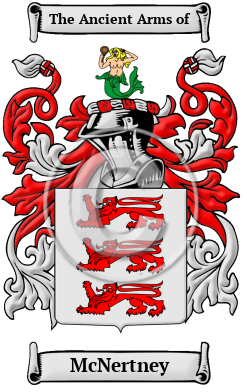 McNertney Family Crest Download (JPG) Heritage Series - 600 DPI