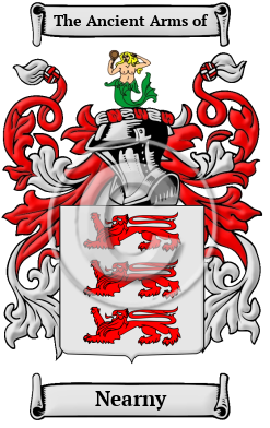 Nearny Family Crest Download (JPG) Heritage Series - 300 DPI