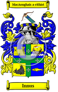 Innus Family Crest Download (JPG) Heritage Series - 600 DPI