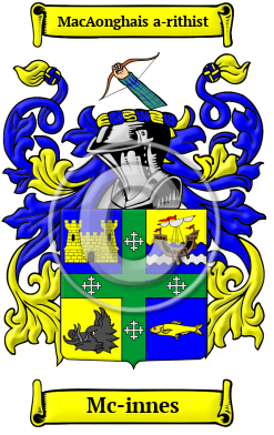 Mc-innes Family Crest Download (JPG) Heritage Series - 600 DPI