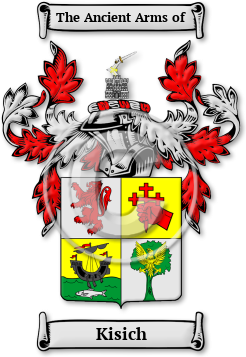 Kisich Family Crest Download (jpg) Legacy Series - 150 DPI