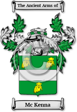 Mc Kenna Family Crest Download (jpg) Legacy Series - 150 DPI