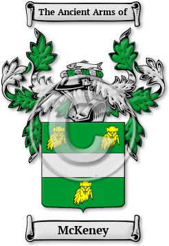 McKeney Family Crest Download (jpg) Legacy Series - 150 DPI