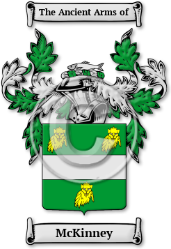 McKinney Family Crest Download (jpg) Legacy Series - 150 DPI