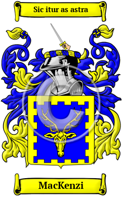 MacKenzi Family Crest Download (JPG) Heritage Series - 600 DPI