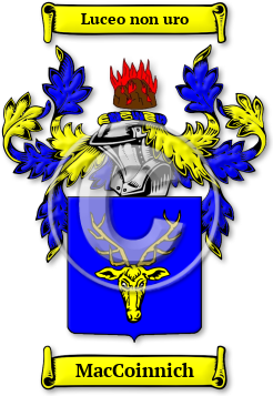 MacCoinnich Family Crest Download (JPG) Legacy Series - 300 DPI