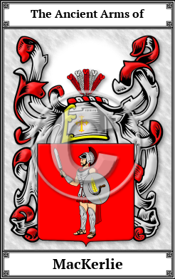 MacKerlie Family Crest Download (JPG)  Book Plated - 150 DPI